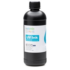 Premium Soft Ultraviolet DTF Transfer Printer Refill Ink 500mL - Cyan