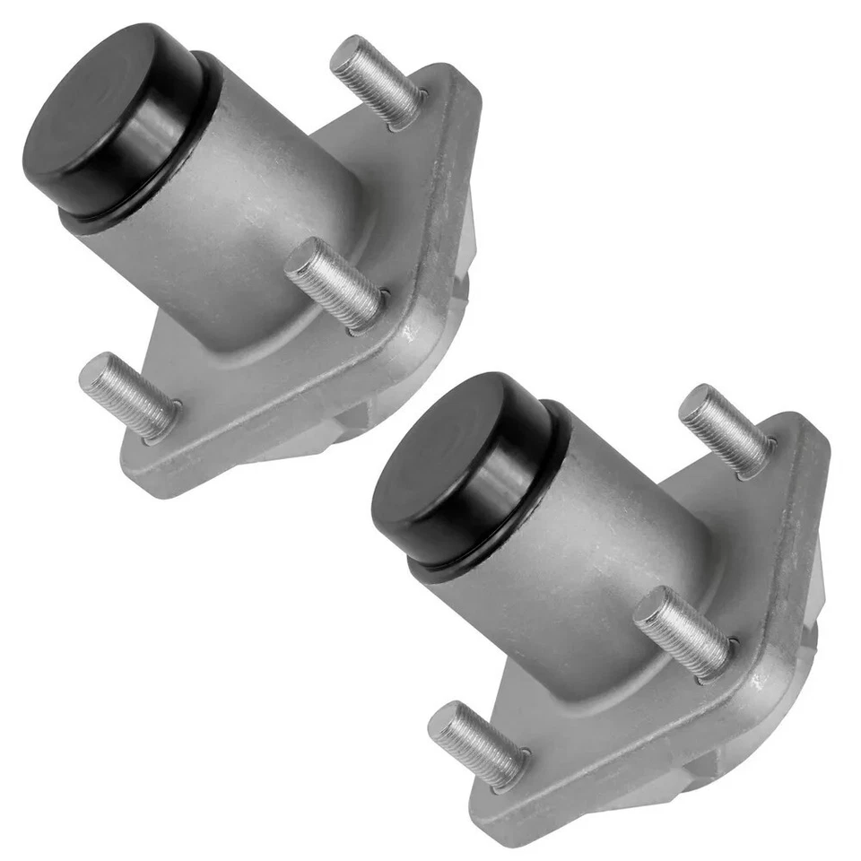 2 Complete Front Wheel Hub Fits EZ-GO RXV 2008-UP Gas Electric 609603 600001 - Image 3 of 4