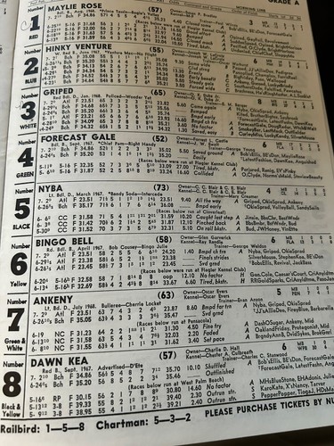 1970 Miami Beach Greyhound Program - Picture 4 of 5