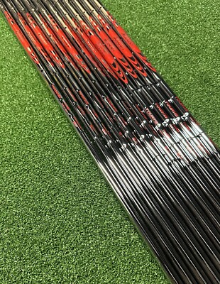 11 x NEW NS PRO MODUS 3 TOUR 115 R FLEX TT GOLF SHAFT 2 - PW + 2 Extra Wedge