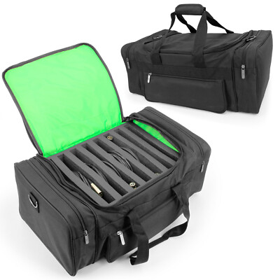 CM Cable Bag for DJ Equipment, Gig Bag with Dividers for Music Audio Accessories
