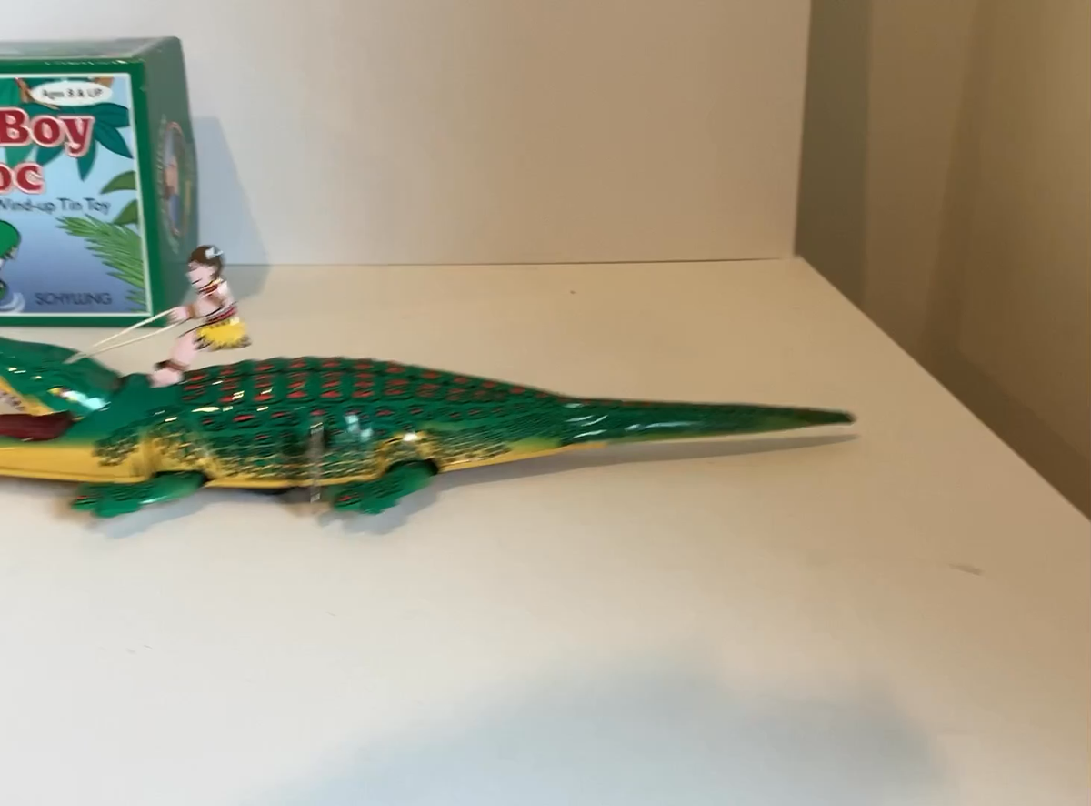 Jungle Boy and Croc wind up tin toy/ 2003/ NIB Schylling | eBay