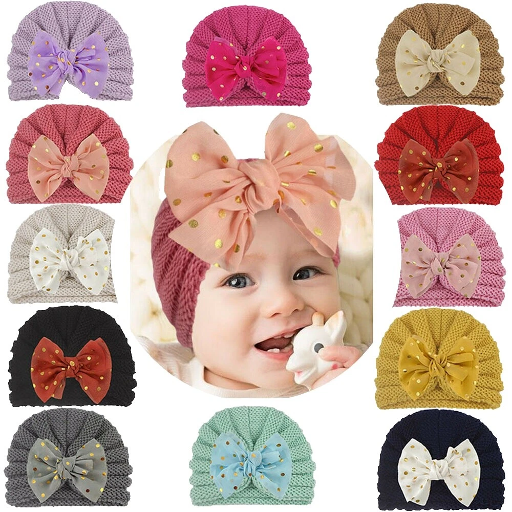 Holiday Multicolor Baby Hats