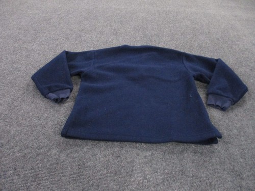 Polo Ralph Lauren Sweater Boys 6 Blue Vintage 1/4 Zipper Mock Neck Logo Youth - Picture 6 of 7
