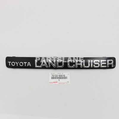 Toyota Land Cruiser FZJ100 HDJ100 OEM Rear License Plate Lamp Cap