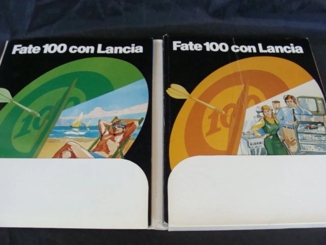 Fate 100 con Lancia cartella promozionale per concessionaria rivenditori 1982 - Immagine 2 di 4