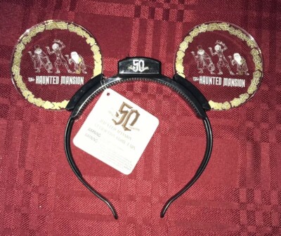 Disney Parks Haunted Mansion 50th Anniversary Light Up Ears  display picture 2