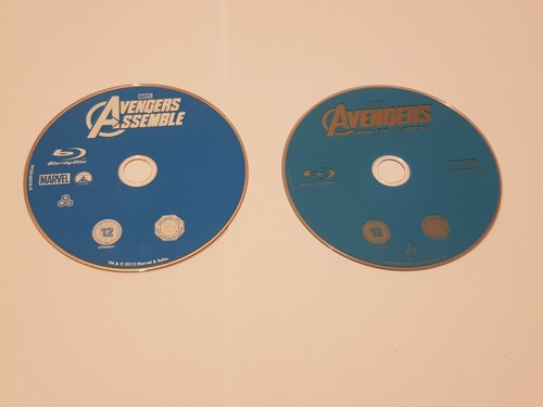 Marvel Avengers Assemble + Marvel Avengers Age Of Ultron Blu Ray Films Bundle - Picture 3 of 4