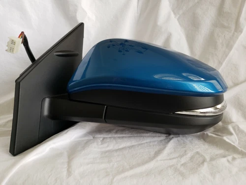 NEW BLUE 16-18 RAV4 Driver Left Side Mirror Power Heated/Signal/Blind Spot 