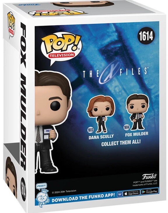 The X-Files Fox Mulder Funko Pop! Vinyl Figure #1614 *PREORDER* | eBay