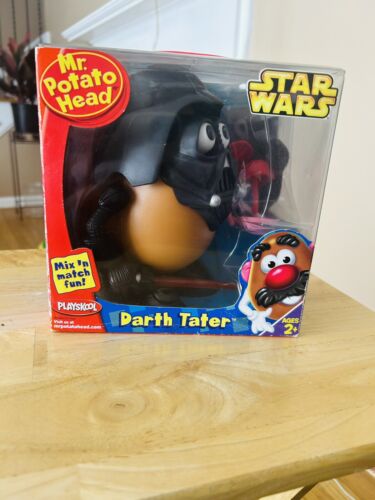 Mr Potato Head STAR WARS DARTH TATER Darth Vader Figure by Playskool 2004 NEW - 第 1/5 張圖片