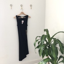 Michael Kors Little Black Dress Size XS NWT $140 Knee Length Dress All Occasion