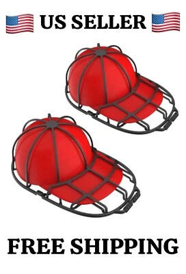 Hat Washer Baseball Cap Cleaner Machine Washing Cage Holder Frame For Adult/kid.