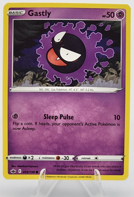 Gastly Pokemon TCG Card 055/198 | eBay
