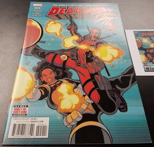 Deadpool (2016) #15 - 35 EACH SIGNED Duggan with Notarized Witness of Signature - Picture 77 of 110