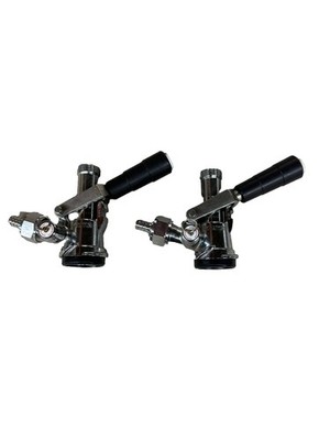 Beer Keg D Coupler Fresh Tap Kegged Liquor Stores Bar Pub Barrel 2-pack