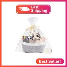 CHICVITA Small Basket for Gifting, Cute Basket for Decor, Baby Baskets for Towel