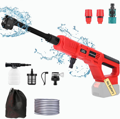 #ad #ad Cordless 700 PSI Pressure Washer for Milwaukee 18V Battery 6 in 1 Nozzle $116.99