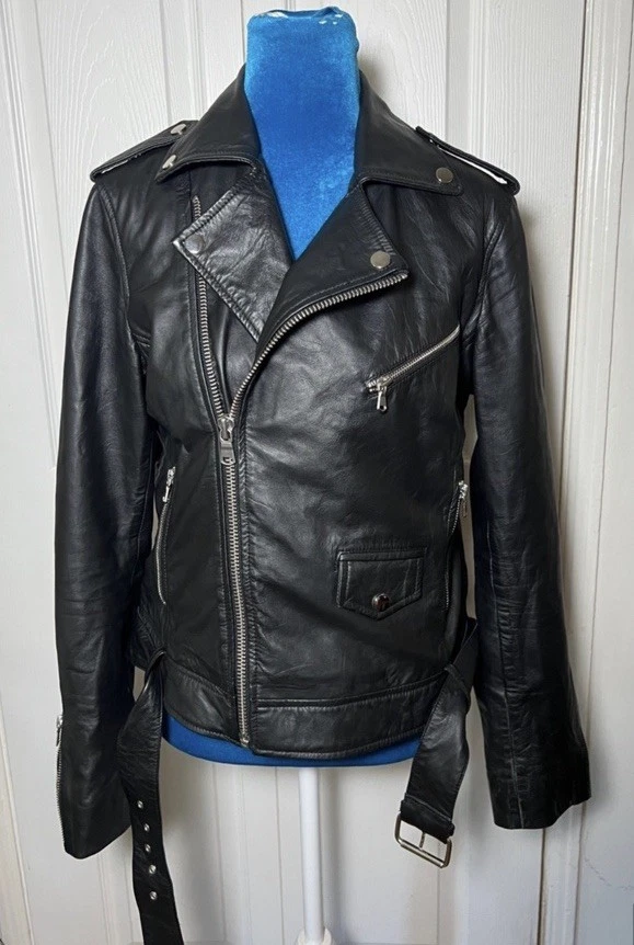 barneys leather jacket products for sale | eBay