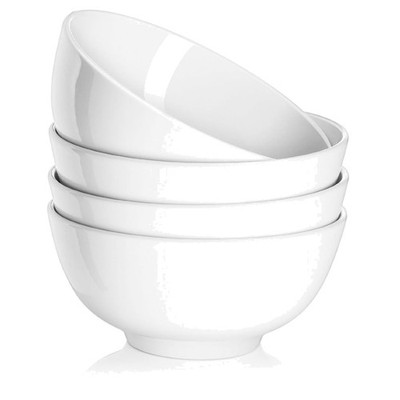 Dishwasher & Microwave Safe 22 OZ Ceramic Bowls Set of 4 for Kitchen Essentials