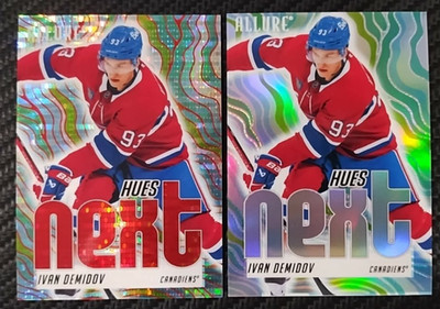 2026 UD Allure Ivan Demidov HUES NEXT /399 Red Spectrum+Base Rookie CANADIANS