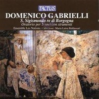 Audio Cd - Domenico Gabrielli - San Sigismondo - Tactus -D- Neu