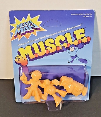 Mega Man MUSCLE Figures Doctor Light Bomb Man Elec Man Super7 @ 2017 New in Box