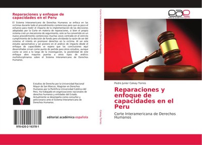 Pedro Junior Calvay Torres | Reparaciones y enfoque de capacidades en el Peru