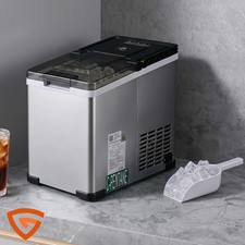 12V/24V Alpicool Compressor Portable Ice Maker Machine 240V Camping Caravan Home