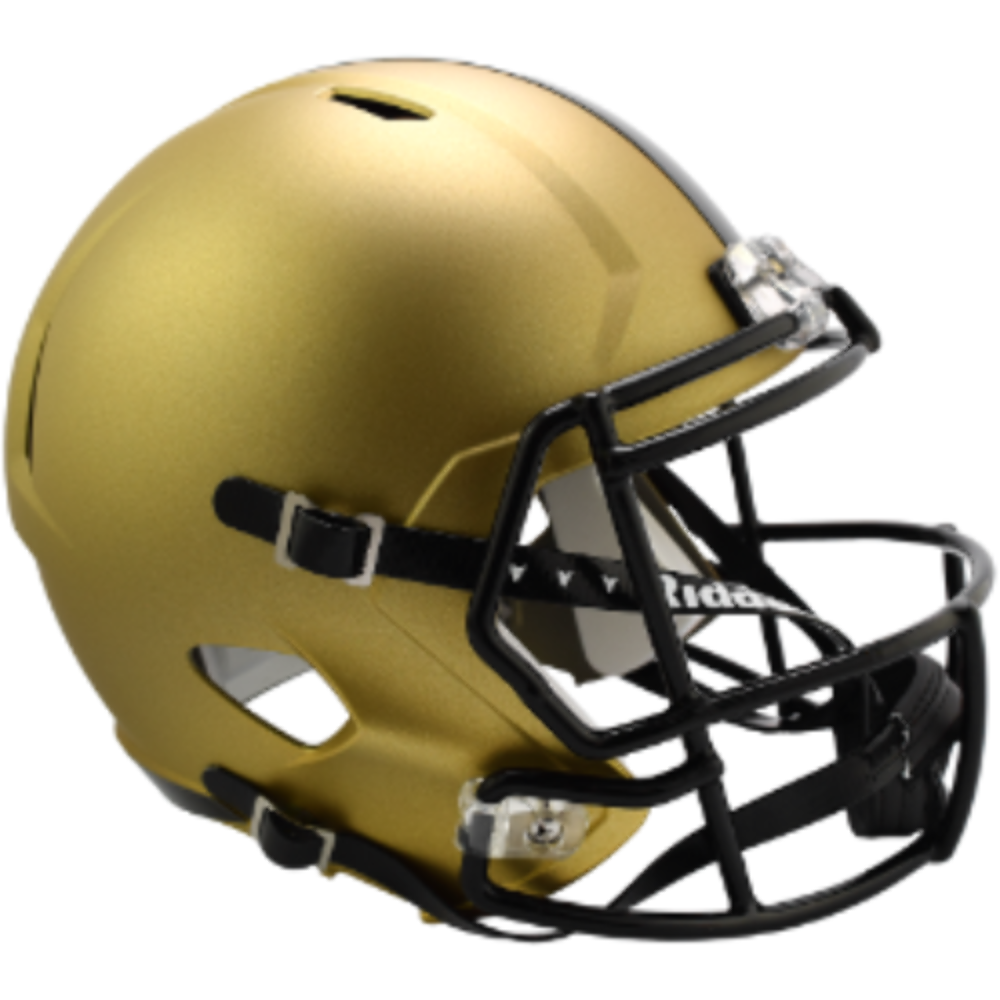 Army Black Knights Full Size Authentic Speed Football Helmet-Gold