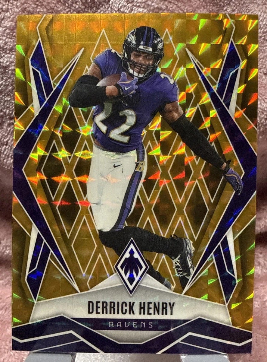 2025 Panini Phoenix Derrick Henry Gold Pandora /10 Baltimore