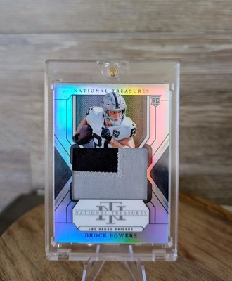 2024 National Treasures Brock Bowers #213 RC 2 Color Patch 16/35 No. 213