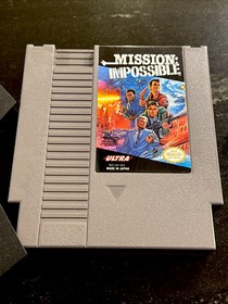 Carro y funda Mission: Impossible (NES, 1990) solamente