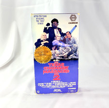 Texas Chainsaw Massacre Part 2 VHS RARE Original 1986 Cannon Media Horror Movie