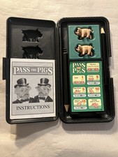 Pass the Pigs Vintage 1992 Dice Game with Sco...