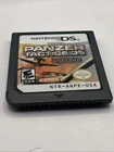 Nintendo DS Panzer Tactics 2007 Cartridge Tested Working