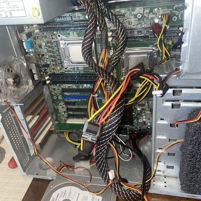 Dell ATX Server Motherboard 2 Xeon CPUs Only Other Components Are Optional