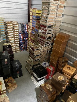 [SET OF 5] Empty Cigar Boxes