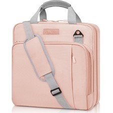 OHMANHE 3-Ring Zipper Binder Organizer with Shoulder Strap, 2 Inch Binder  5...