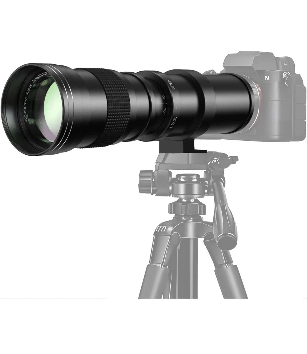 Superteleobiettivo 420-800 Mm Per Canon EOS SLR DSLR EOS 1000D 80D 77D