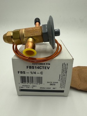 OMNITEAM-Expansion valve  FBS-1/4-C  R404A  NEW OEM PARTS NEW IN BOX