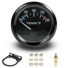 Water Temp Gauge,2" 52mm Water Temp Gauge,100-250  Temperature Gauge for Car,...