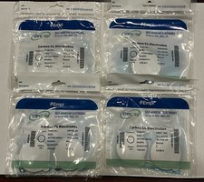 Lot Of 4 Empi CARBON CL Electrodes 2" Round 4 Pack TENS 198928-001 Read 