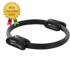 Balanced Body Ultra-Fit Circle Pilates Ring, Great 15", Black