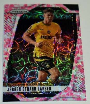 2024-25  Panini Przim Jorgen Strand Larsen #219 Choice Cherry Blossom 3/20