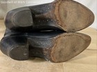 Vintage Justin USA 4814 Black Leather Cowboy Western Boots Men's Size 9 C — photo 5
