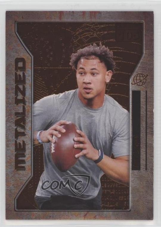 2021 Skybox Metal Universe Champions Copper Trey Lance #105 Rookie RC 2g6