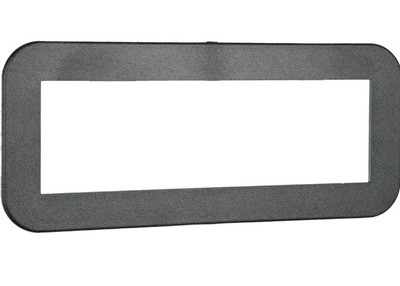 Metra 89-30-0750 Universal Plastic Single DIN 3/4'' Trim Ring Border