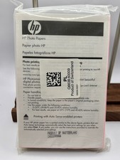 HP Advanced Glossy Photo Paper 150x 4 6" PL Q6638-60009 Sealed