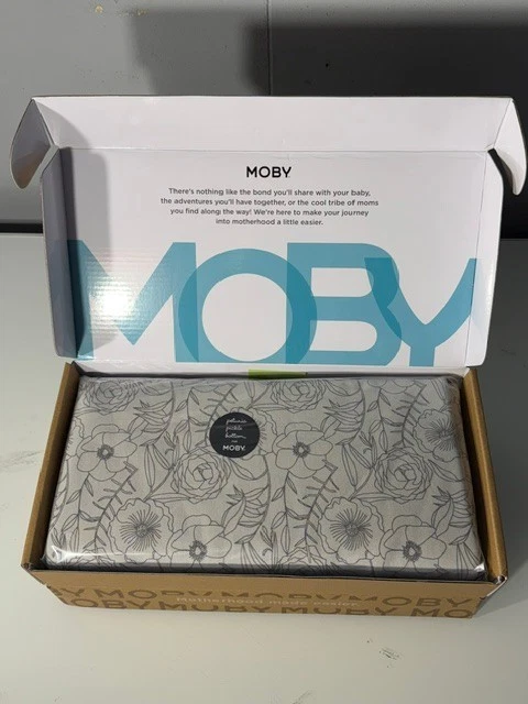 Moby Classic Wrap Baby Carrier -SeaSide Poppies- For Babies & Toddlers